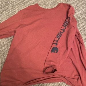 Carhart longsleeve red